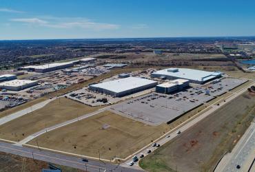 Aerial photo of 12701 N Santa Fe Avenue