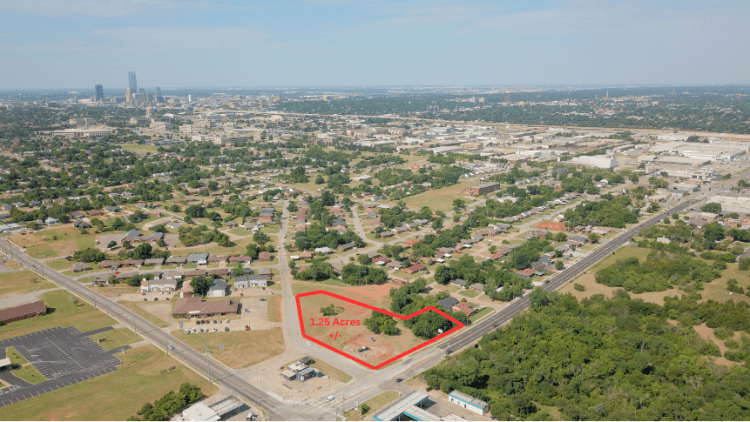 1.25 acres for sale at 950 NE 36th St Oklahoma City, OK