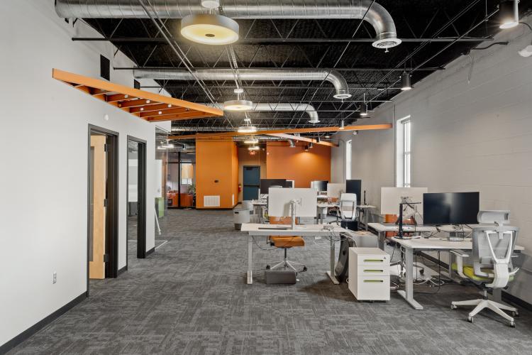 912 N Classen Blvd open concept office building for sale Oklahoma City, OK