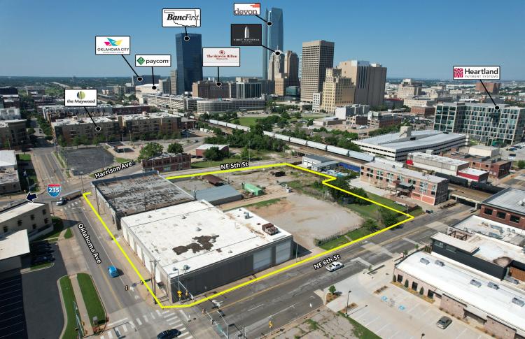 redevelopment downtown Oklahoma City multi-use for sale