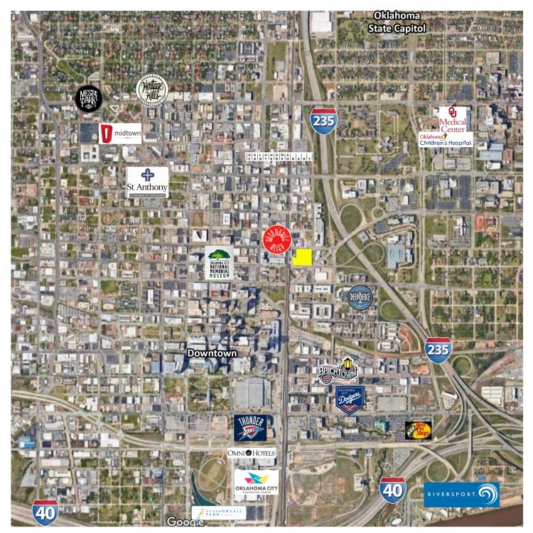 redevelopment downtown Oklahoma City multi-use for sale