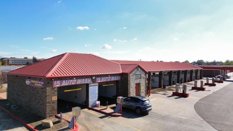Red Roof Car Wash property for sale, Norman, OK
